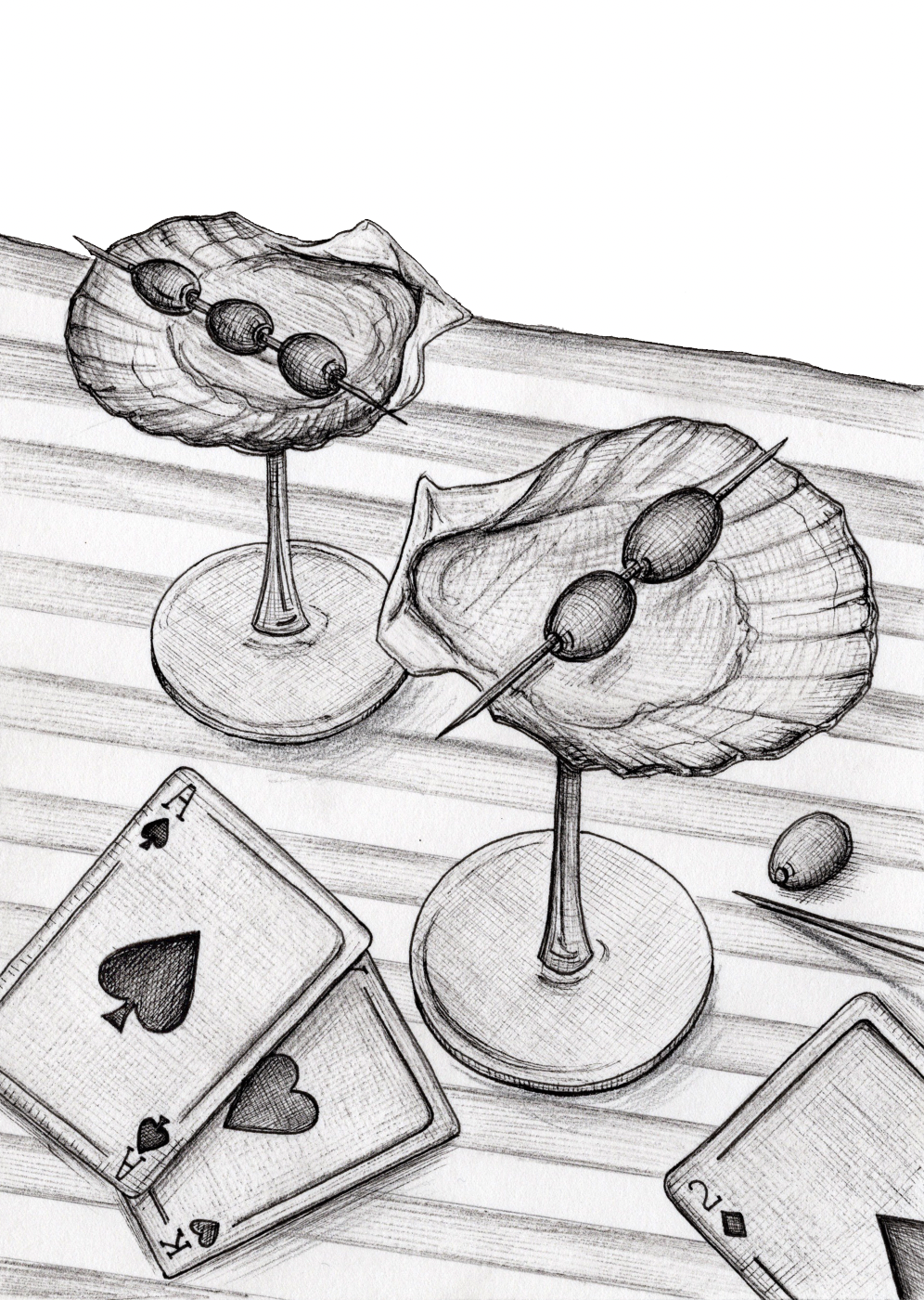 Seashell Martinis