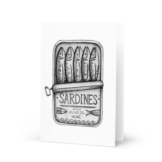 Tinned Sardines Card Pack